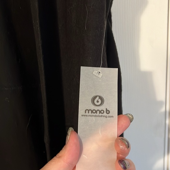 NWT long hooded cardigan - Picture 7 of 7